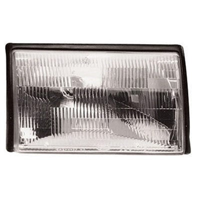 1989 ford mustang front passenger side replacement headlight assembly arswlfo2503106v