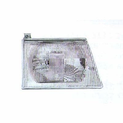 1996 ford econoline front passenger side replacement headlight assembly arswlfo2503117v