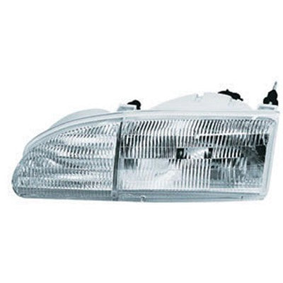 1997 ford thunderbird front passenger side replacement headlight assembly arswlfo2503136v