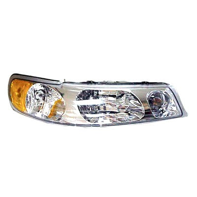 1999 lincoln town car front passenger side replacement headlight assembly arswlfo2503158v