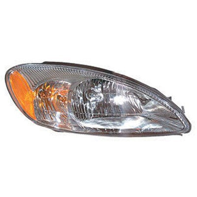 2005 ford taurus front passenger side replacement headlight lens and housing arswlfo2503169v