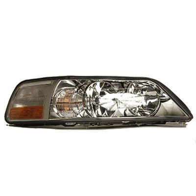 2003 lincoln town car front passenger side replacement halogen headlight assembly arswlfo2503184v