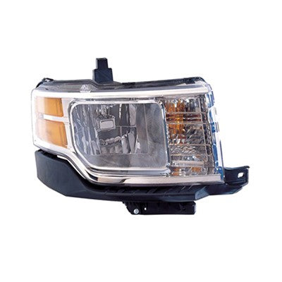 2011 ford flex front passenger side replacement halogen headlight assembly arswlfo2503266c