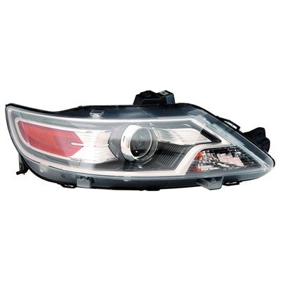 2012 ford taurus front passenger side replacement hid headlight lens and housing arswlfo2503283c