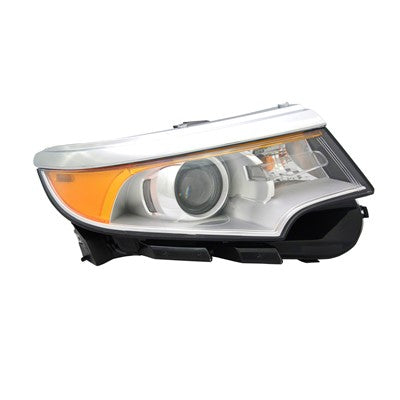 2014 ford edge front passenger side replacement halogen headlight assembly arswlfo2503291