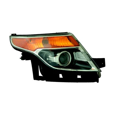 2015 ford explorer front passenger side replacement halogen headlight assembly arswlfo2503301