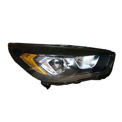 2017 ford escape front passenger side replacement led headlight assembly arswlfo2503352c