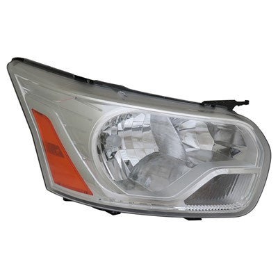 2015 ford transit 250 front passenger side replacement headlight assembly arswlfo2503357c