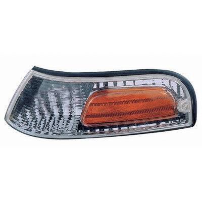 2006 ford crown victoria front driver side replacement parking side marker light lens and housing arswlfo2520147c