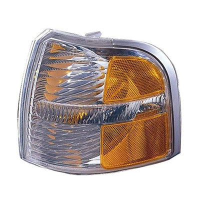 2002 ford explorer front driver side replacement turn signal parking light lens and housing arswlfo2520167c