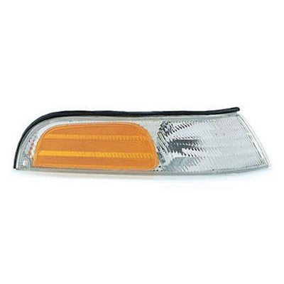 1997 ford crown victoria passenger side replacement turn signal parking side marker light lens and housing arswlfo2521123