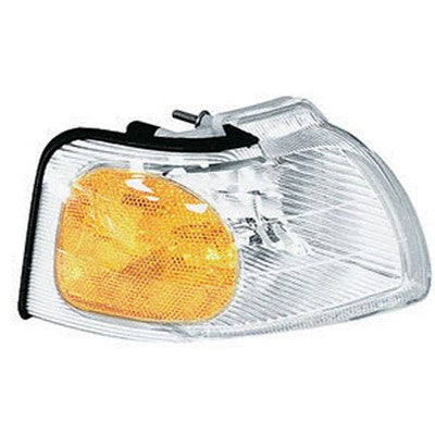 1996 mercury cougar front passenger side replacement turn signal parking light lens and housing arswlfo2521131v