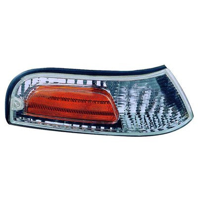 2007 ford crown victoria front passenger side replacement parking side marker light lens and housing arswlfo2521147c