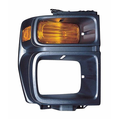 2009 ford econoline front passenger side replacement parking light lens arswlfo2525103c