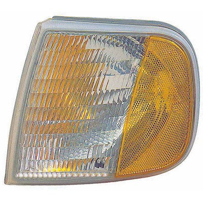 1997 ford expedition passenger side replacement turn signal parking light lens and housing arswlfo2551118c