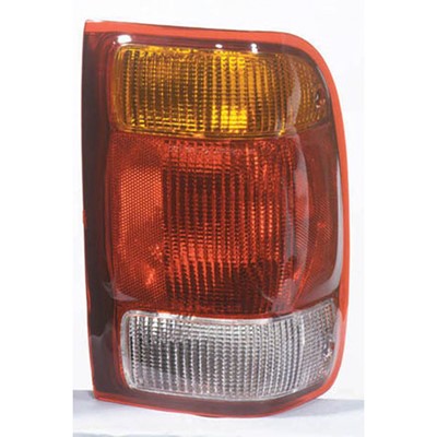 1998 ford ranger rear passenger side replacement tail light lens and housing arswlfo2801121v