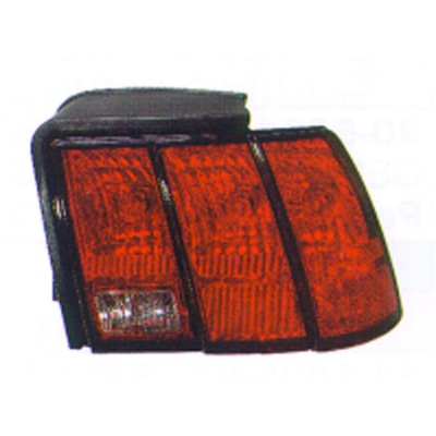 1999 ford mustang rear passenger side replacement tail light assembly arswlfo2801146v
