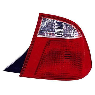 2006 ford focus rear passenger side replacement tail light lens and housing arswlfo2801188c