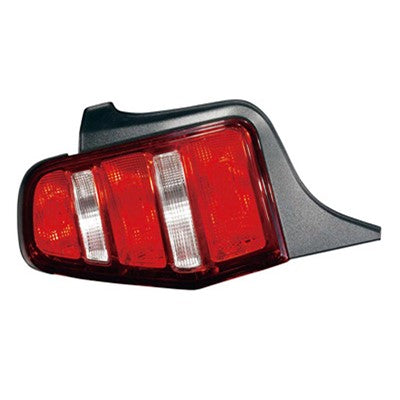 2012 ford mustang rear driver side replacement tail light lens and housing arswlfo2818137c