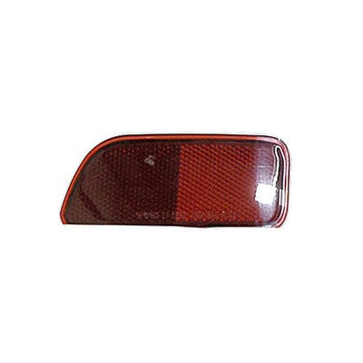 2004 chevrolet trailblazer rear driver side replacement bumper cover reflector arswlgm1184104