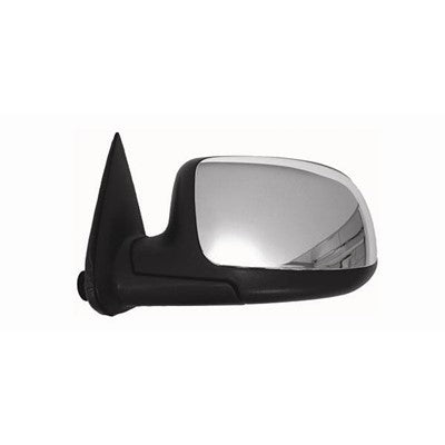 2004 gmc sierra driver side power door mirror with heated glass without mirror memory without turn signal arswmgm1320173