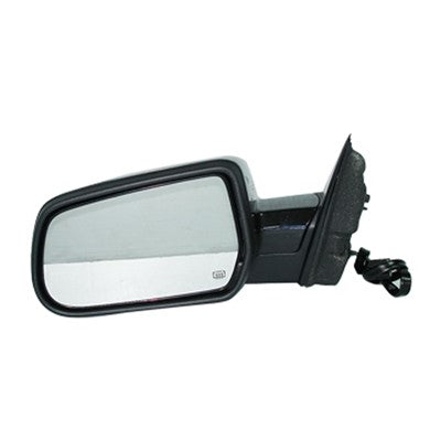 2011 chevrolet equinox left driver side power door mirror with heated glass arswmgm1320387