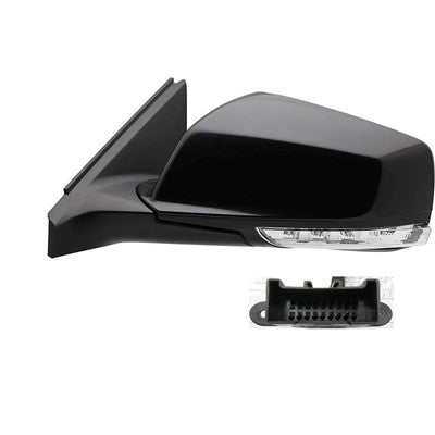 2010 buick allure driver side power door mirror with heated glass with mirror memory with turn signal arswmgm1320425