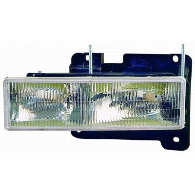 1997 gmc yukon front driver side replacement headlight assembly arswlgm2502101c