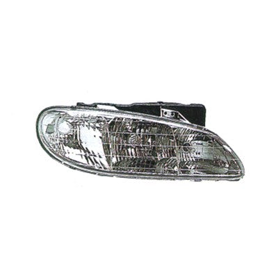 1998 pontiac grand am front driver side replacement headlight assembly arswlgm2502140v