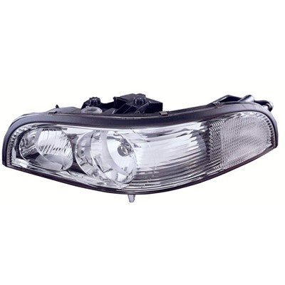 2005 buick park avenue front driver side replacement headlight assembly arswlgm2502160c