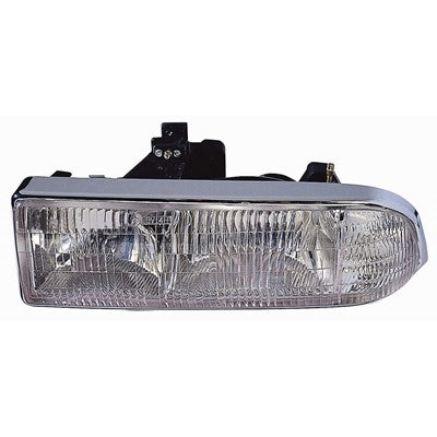 2003 chevrolet s10 blazer front driver side replacement headlight assembly arswlgm2502172c