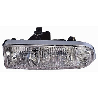 2003 chevrolet s10 front driver side replacement headlight assembly arswlgm2502172c