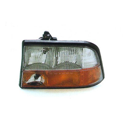 2001 oldsmobile bravada front driver side replacement headlight assembly arswlgm2502173v