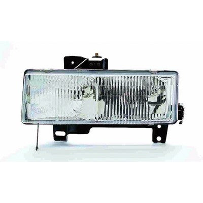 2002 chevrolet express front driver side replacement headlight assembly arswlgm2502176v