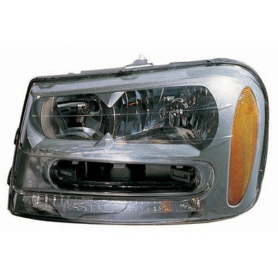 2007 chevrolet trailblazer front driver side replacement headlight assembly arswlgm2502213c