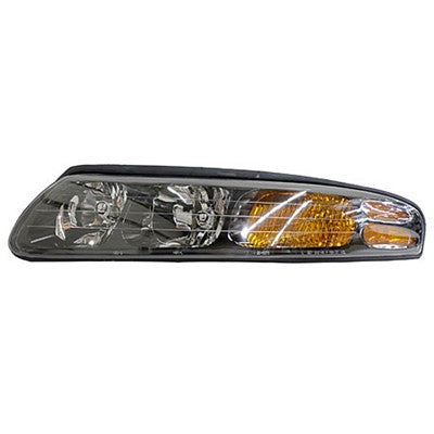 2003 pontiac bonneville front driver side replacement headlight assembly arswlgm2502215