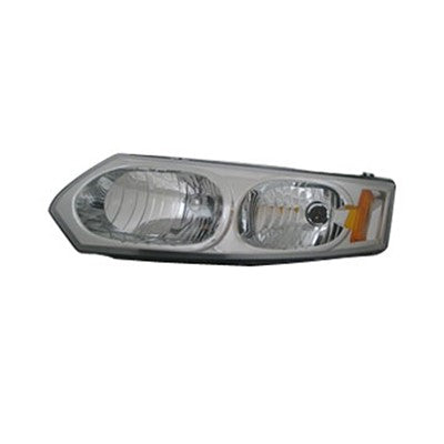 2006 saturn ion front driver side replacement headlight lens and housing arswlgm2502231v