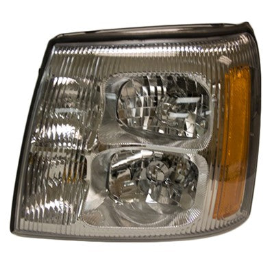 2005 cadillac escalade front driver side replacement hid headlight assembly arswlgm2502236v