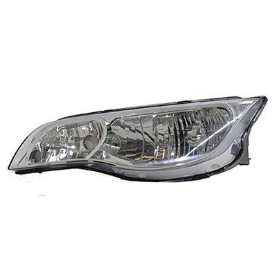 2007 saturn ion front driver side replacement headlight lens and housing arswlgm2502239v