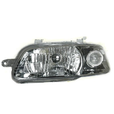 2008 chevrolet aveo front driver side replacement headlight lens and housing arswlgm2502241v