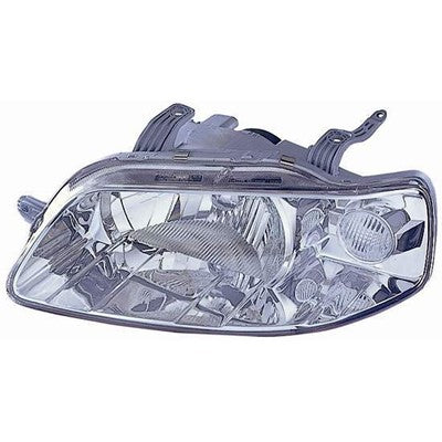 2007 chevrolet aveo front driver side replacement headlight lens and housing arswlgm2502241c