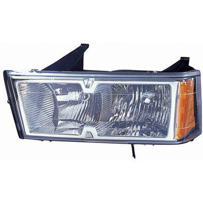 2007 gmc canyon front driver side replacement headlight assembly arswlgm2502247v