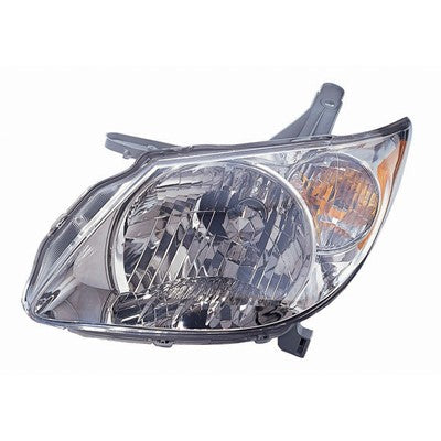 2008 pontiac vibe front driver side replacement headlight assembly arswlgm2502249c