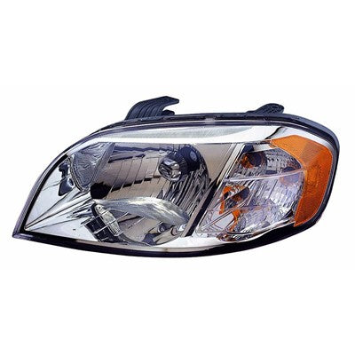 2010 chevrolet aveo front driver side replacement headlight lens and housing arswlgm2502273c