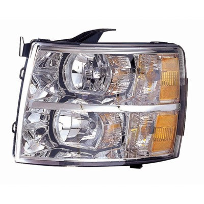 2014 chevrolet silverado 3500 front driver side replacement headlight assembly arswlgm2502280c