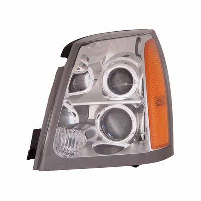 2007 cadillac srx front driver side replacement halogen headlight assembly arswlgm2502287c