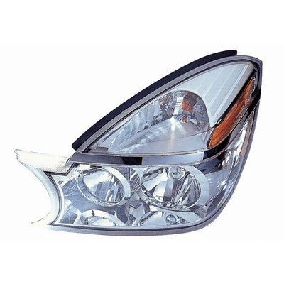 2007 buick rendezvous front driver side replacement headlight assembly arswlgm2502302c