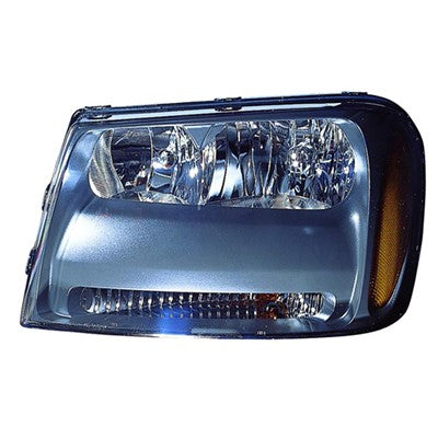 2007 chevrolet trailblazer front driver side replacement halogen headlight assembly arswlgm2502304v