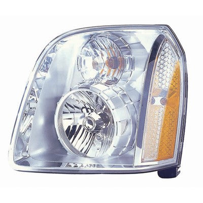 2007 gmc yukon front driver side replacement headlight assembly arswlgm2502318c