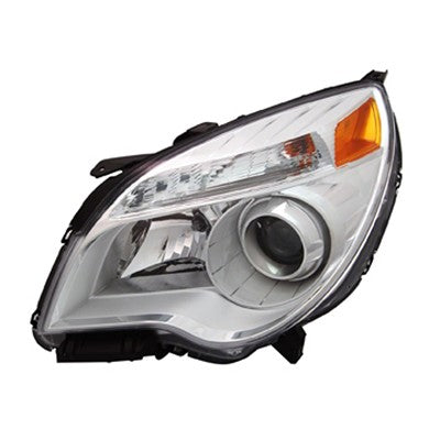 2010 chevrolet equinox front driver side replacement headlight assembly arswlgm2502352c
